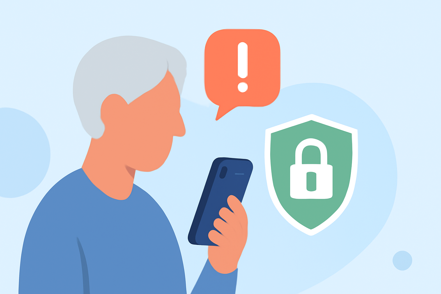 Protecting a Parent from Phone Scams on iPhone