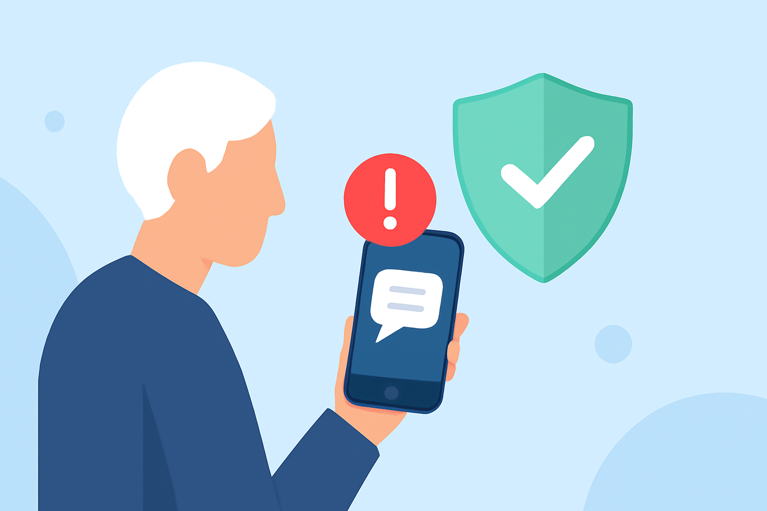 Protecting Older Adults from Fake Delivery Texts: The Best App Solution