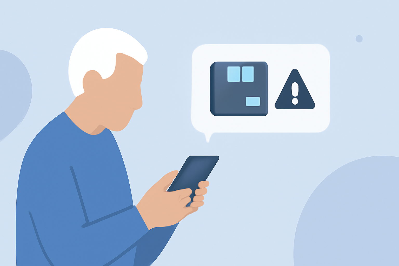 Protecting Seniors from Fake Package Delivery Text Scams