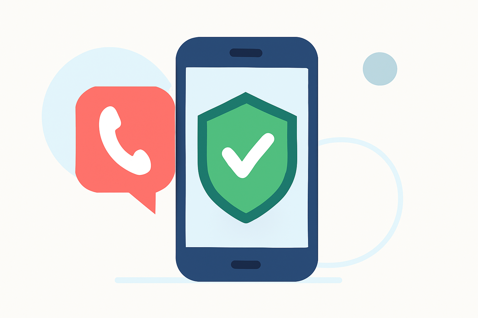 The Safest Spam Protection for Answering Unknown Numbers