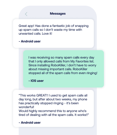 Robokiller awards and accolades